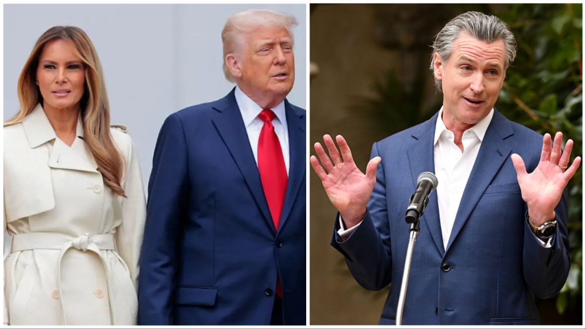 ‘Epic’: Trump and Melania’s New Viral Photo Has Social Media in Chaos ...