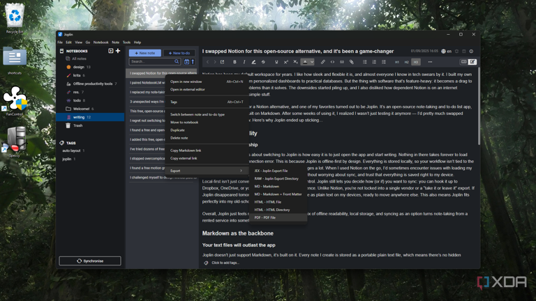I started using NotebookLM with my favorite open-source notes app