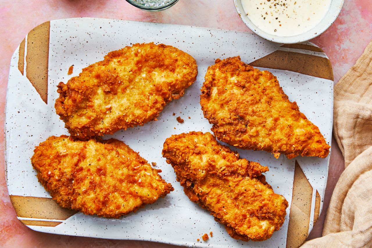 Southern Living chicken-fried chicken