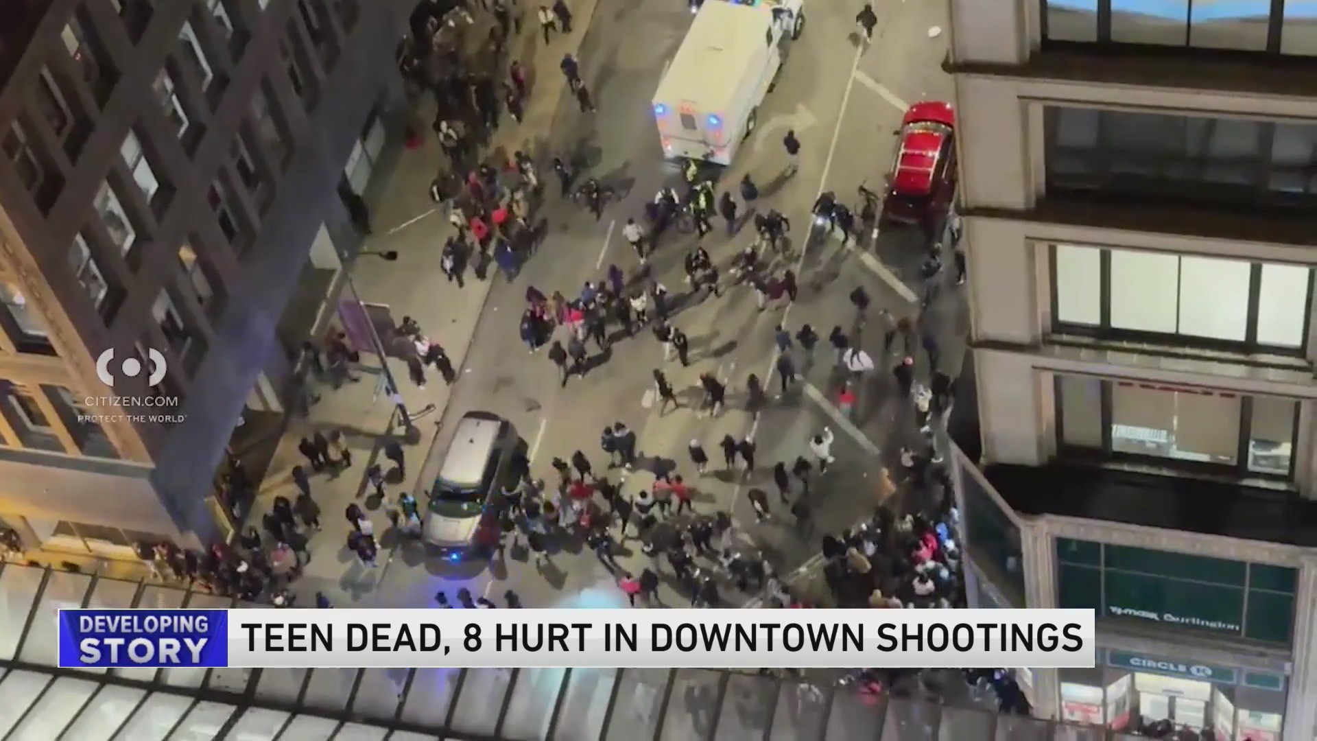 Teenager killed, 8 others injured in 2 shootings in the Loop late ...
