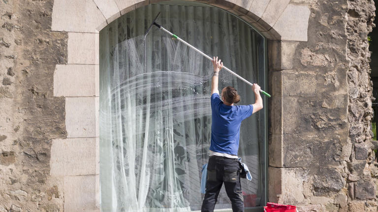 The Dollar Tree Hack That Makes Cleaning Hard-To-Reach Windows A Breeze