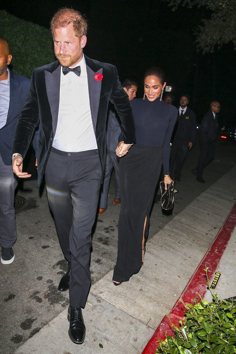 Prince Harry and Meghan.