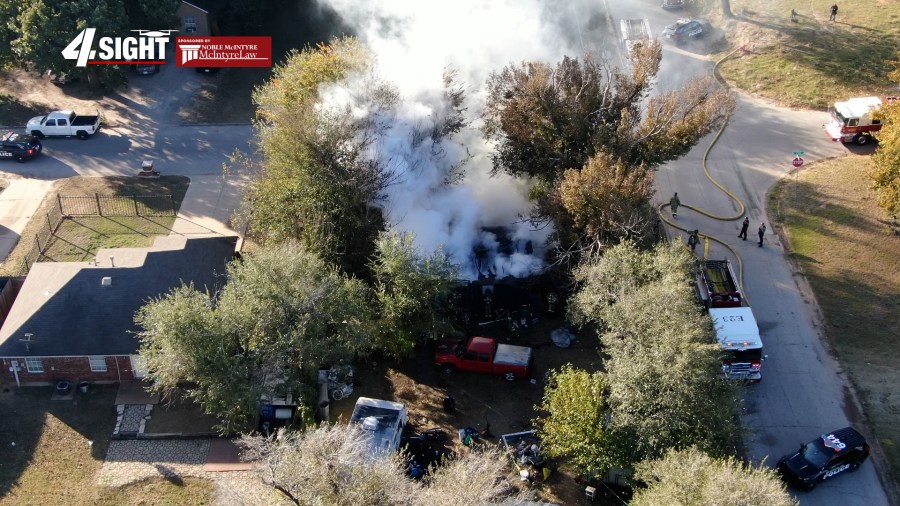 Fire crews respond to house fire in SE OKC, no injuries reported