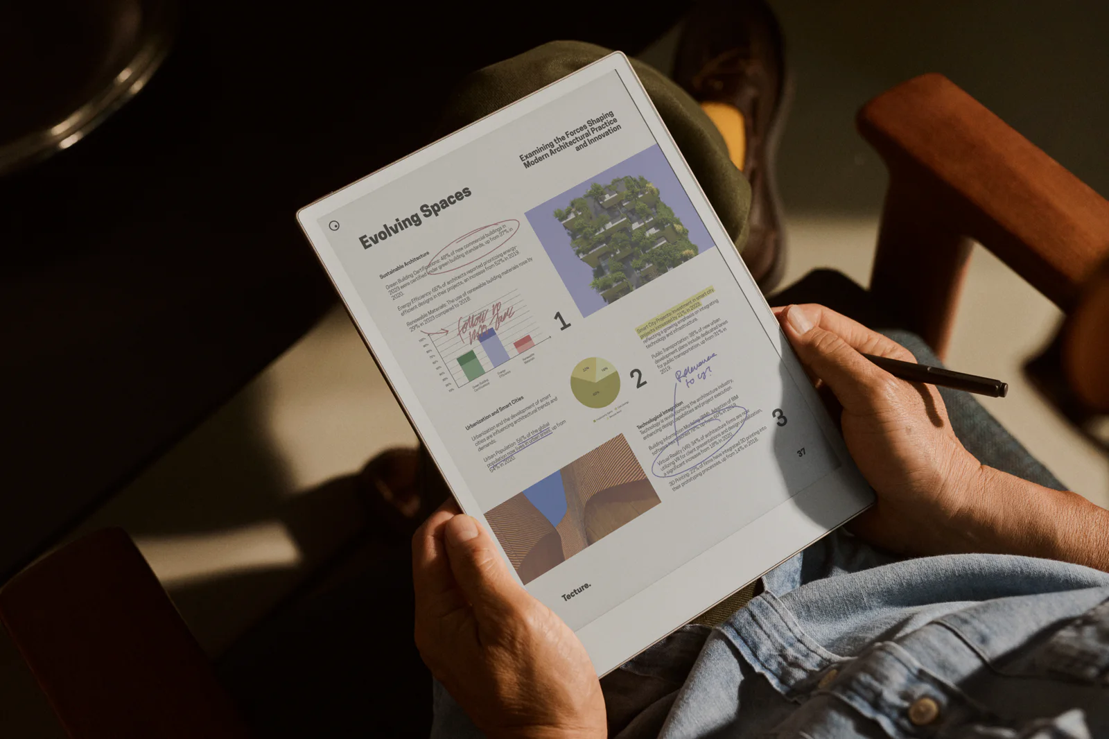 Who needs Amazon Whispersync when you have a reMarkable Tablet?