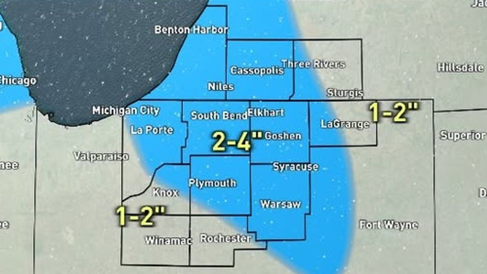 Another round of lake effect snow could make roads slick again late Monday