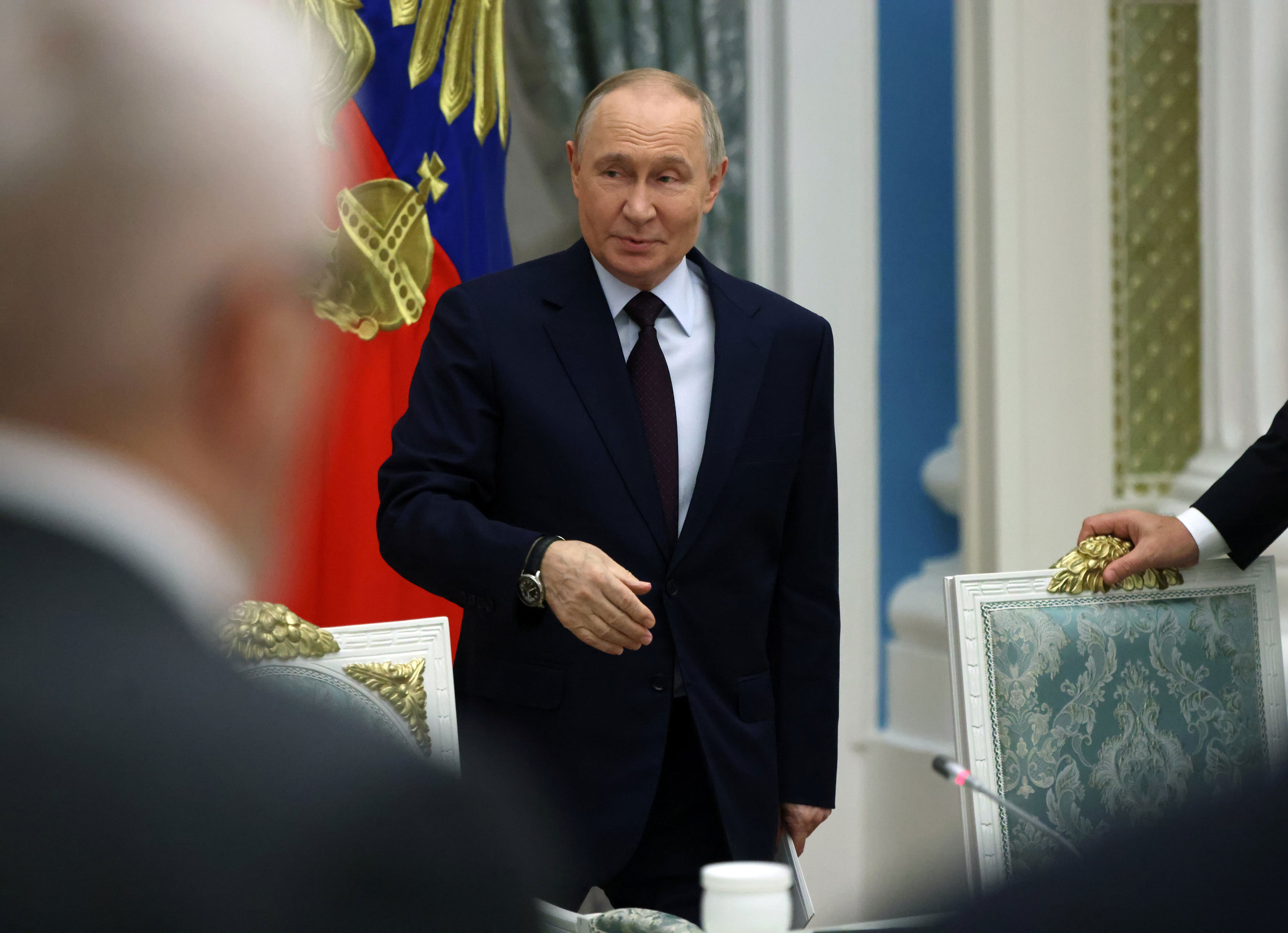 Putin’s Shriveled Hand Sparks Debate About Despot’s Ailing Health