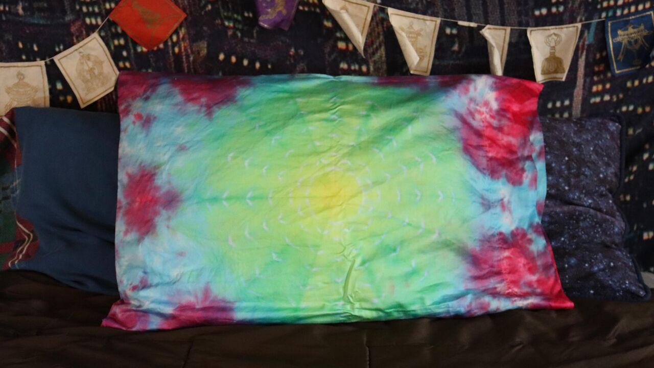 Tie-Dye Pillow