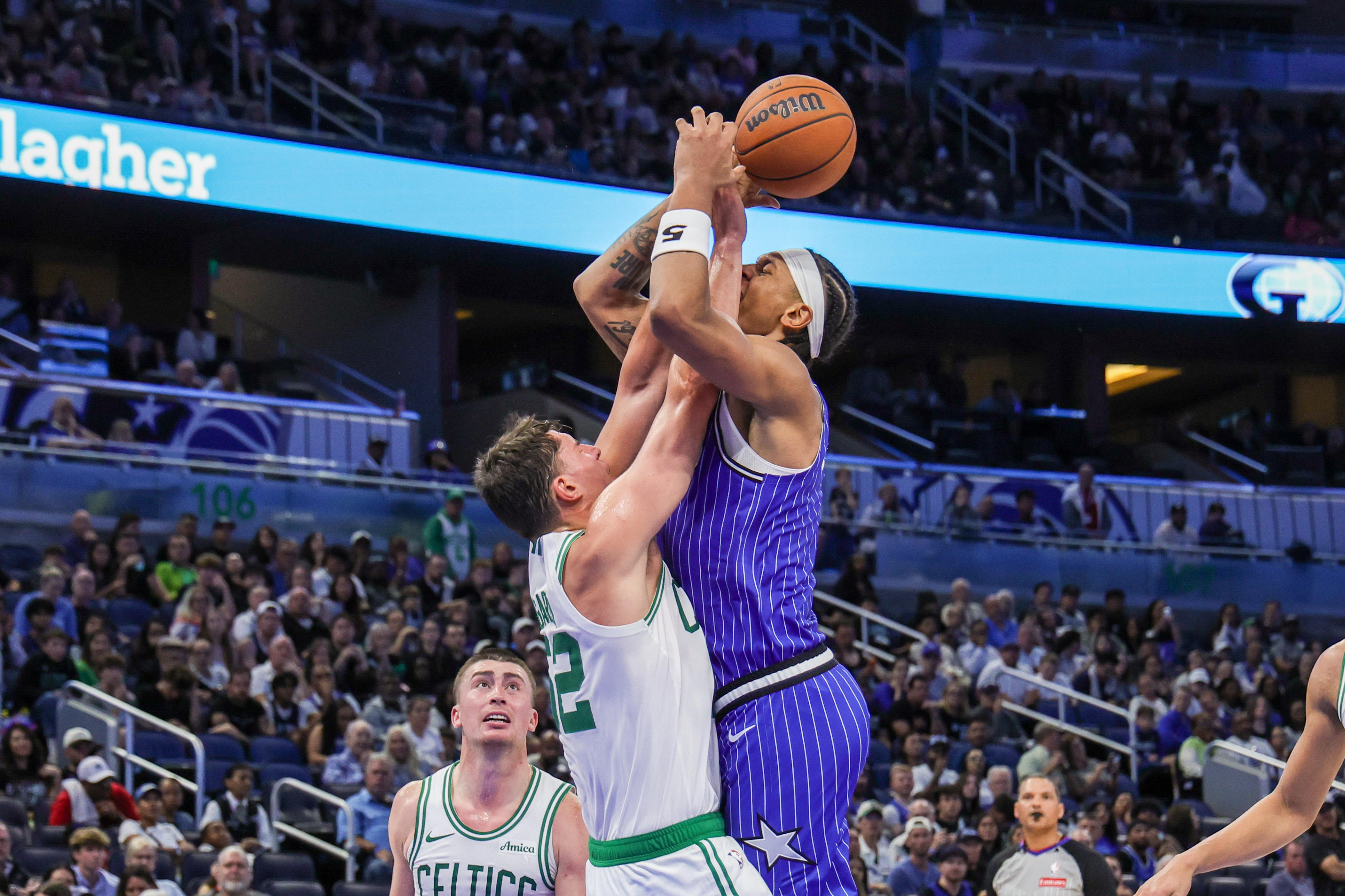Luka Garza on his best game yet with the Boston Celtics