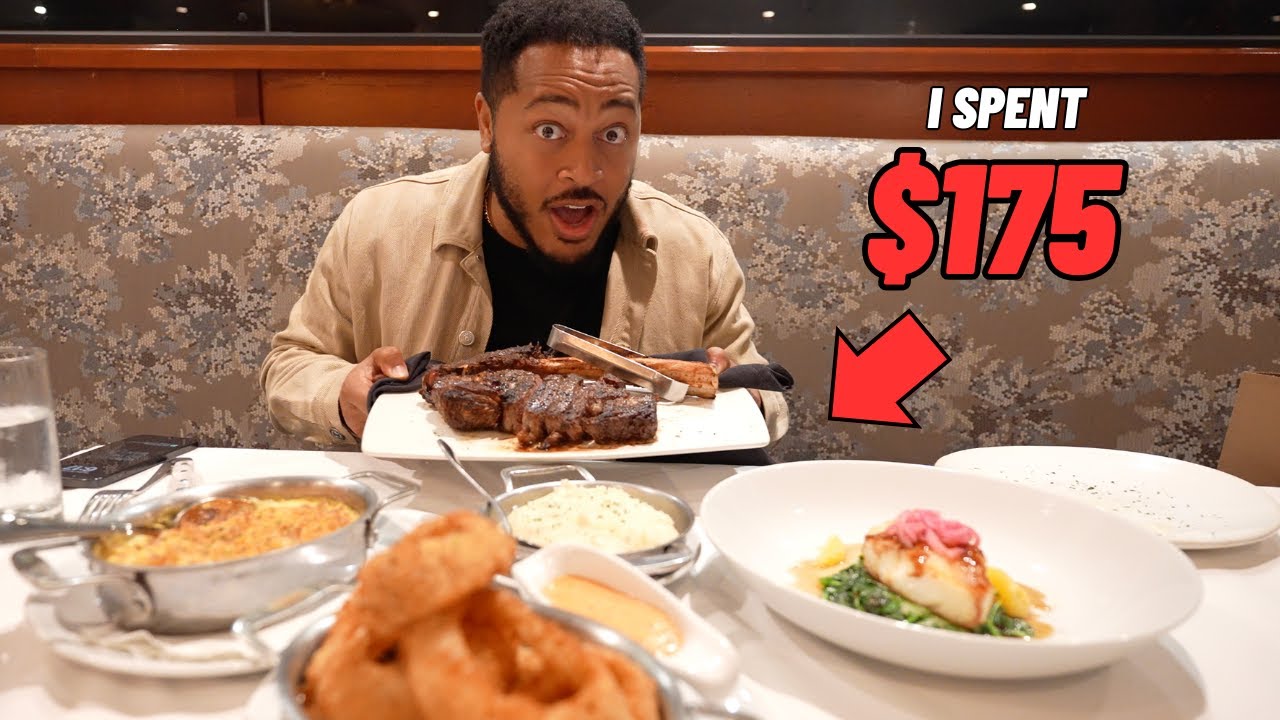 Trying Hyped Up Restaurants in LA pt 3 | Flemming's Prime Steakhouse