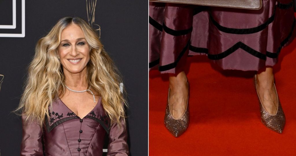 Sarah Jessica Parker Showcases Her Signature Sparkle in Embellished