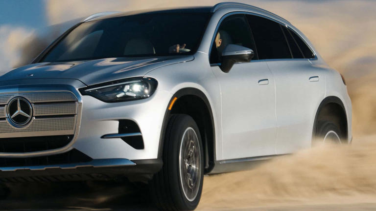 Mercedes GLC EQ Sand Dune