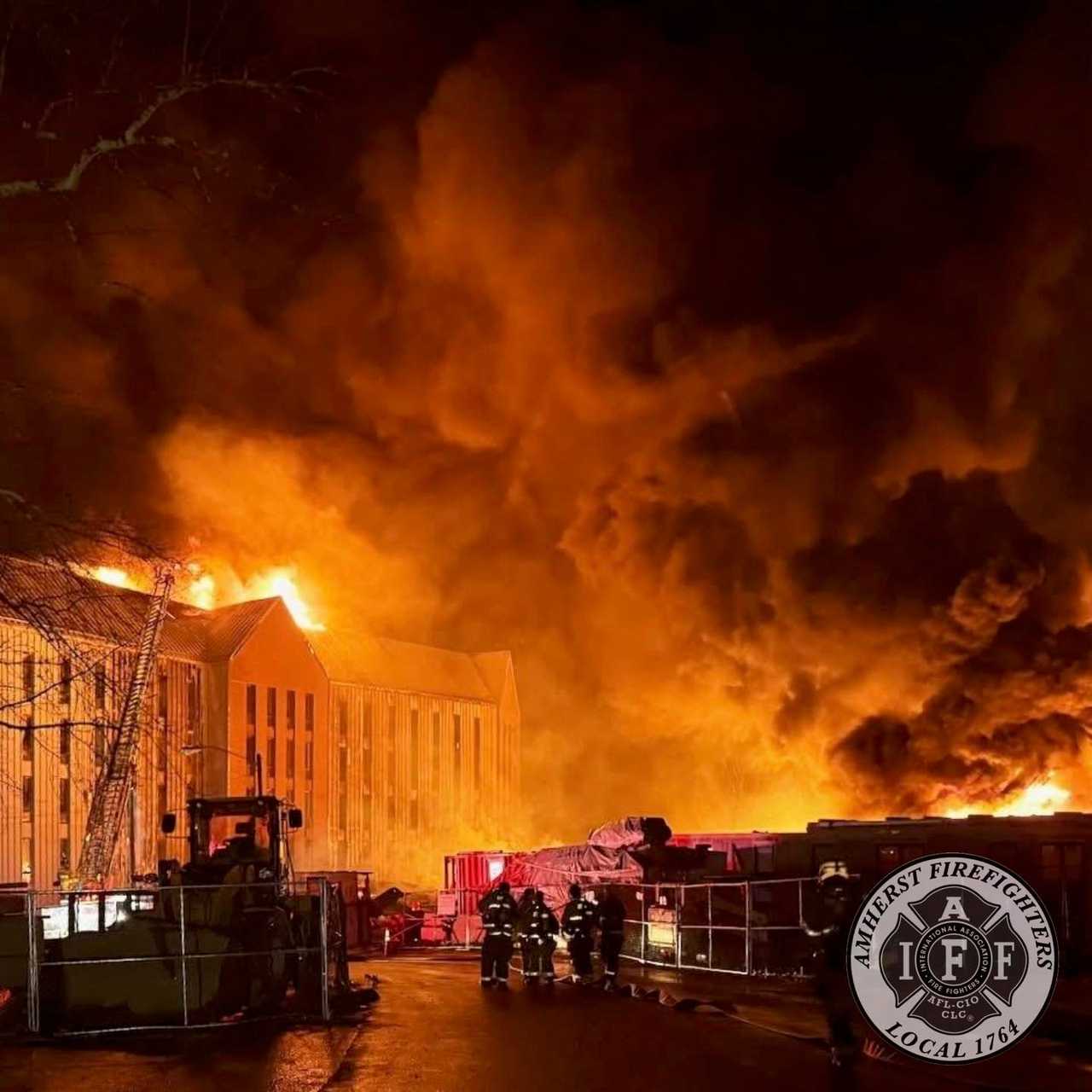 More Than 200 College Students Displaced As Fire Guts Apartment ...