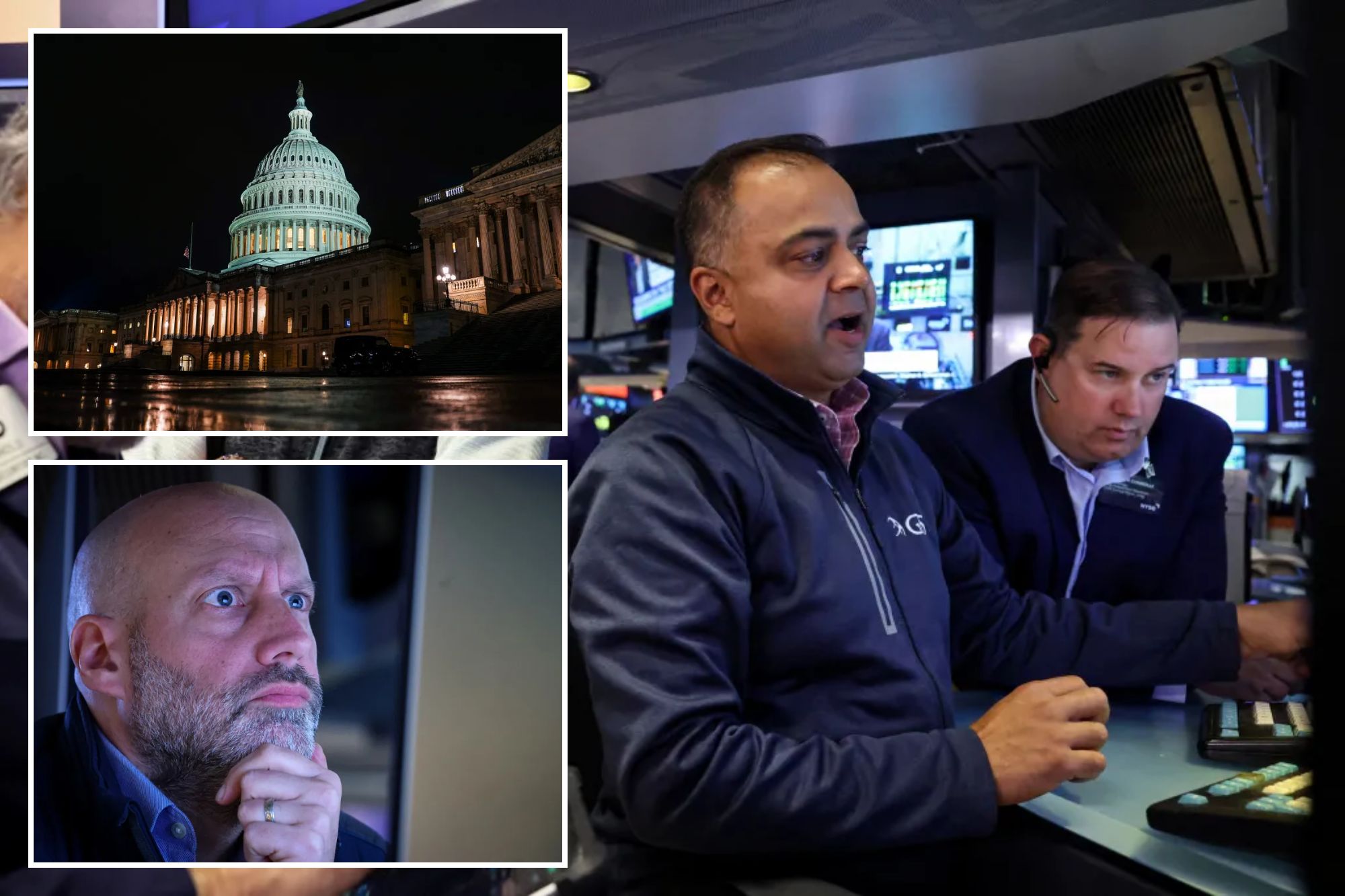 US stocks rally with end to government shutdown in sight