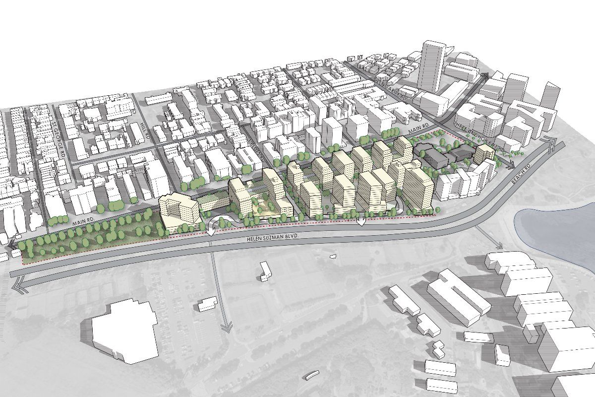 A first look at Green Point’s proposed mixed-use development [pics]
