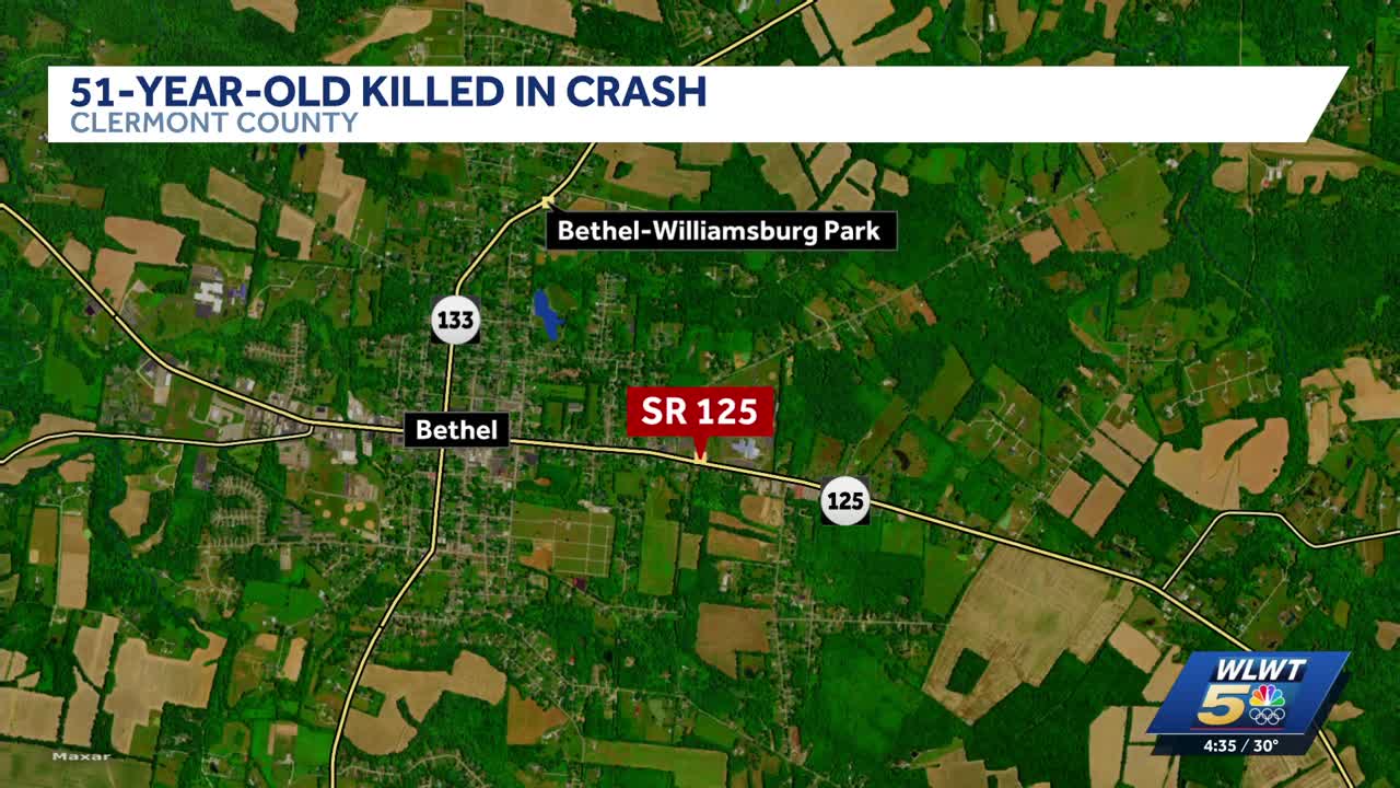OSP: 1 dead, 1 injured after two-vehicle crash in Clermont County