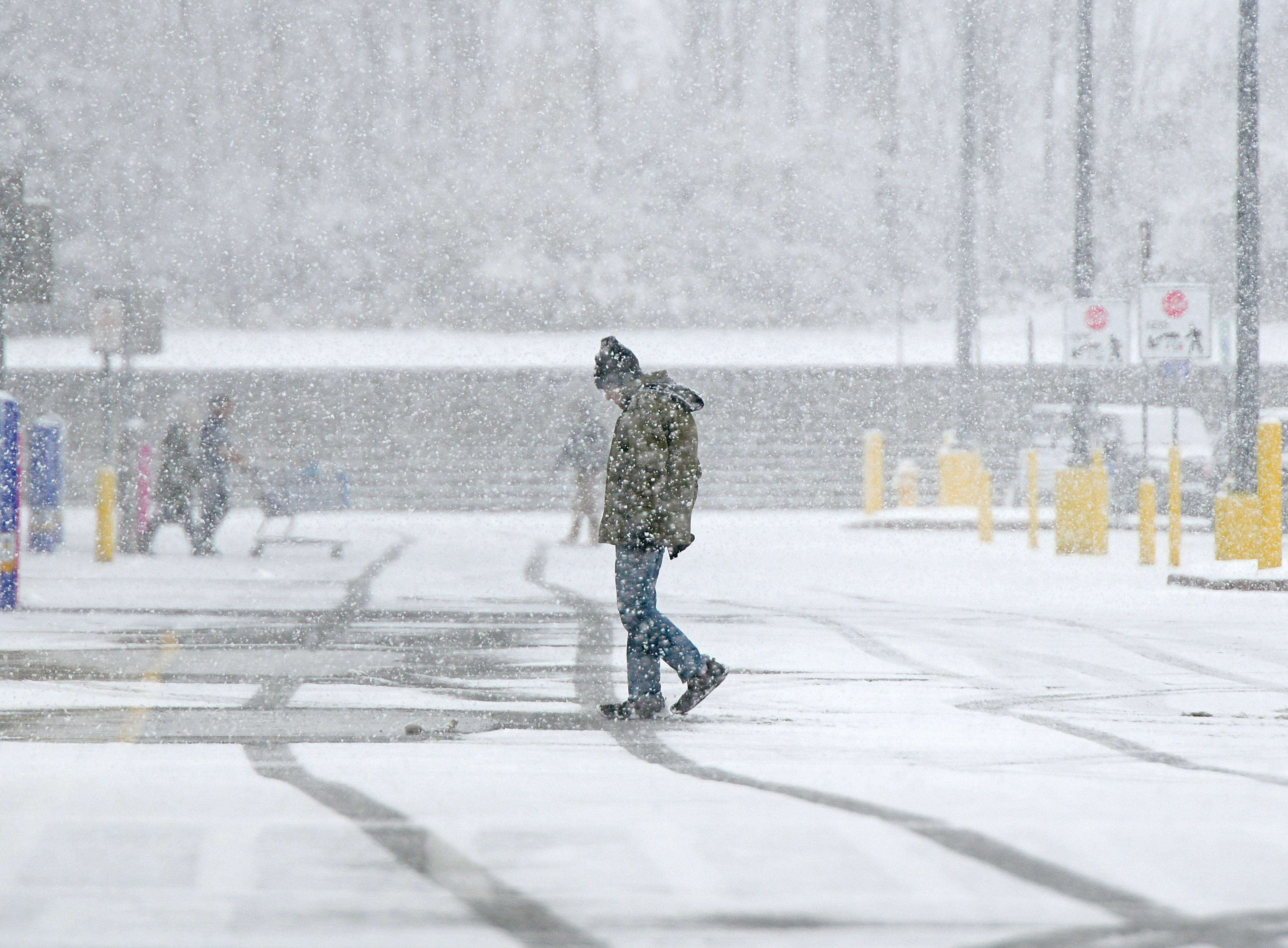 This year's first snow came early, but this week's cold should warm by ...