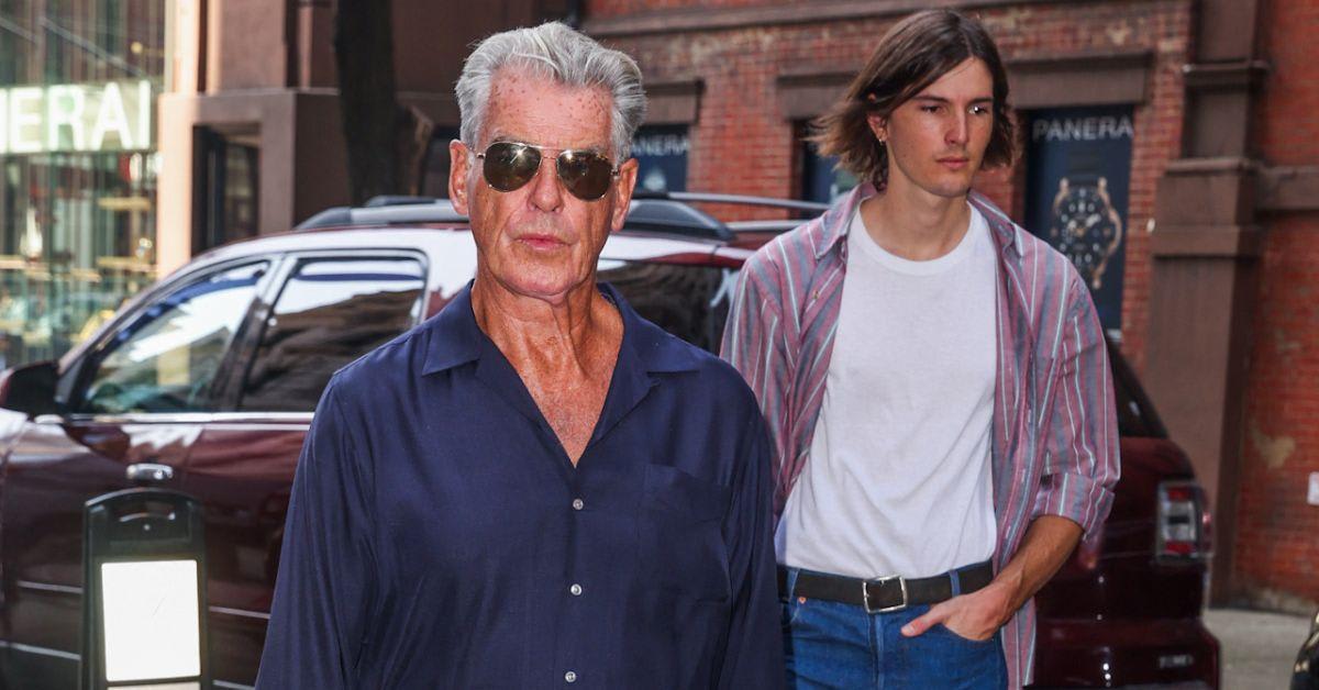 Pierce Brosnan Seen Reuniting With Son Christopher 20 Years After ...
