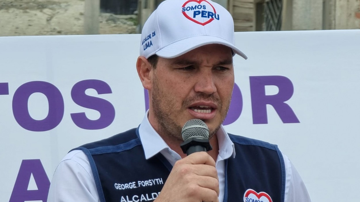 George Forsyth encabezará fórmula presidencial de Somos Perú en 2026