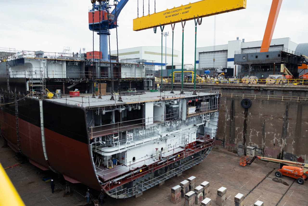 Trump administration pushes biggest noncombat ship upgrade in decades