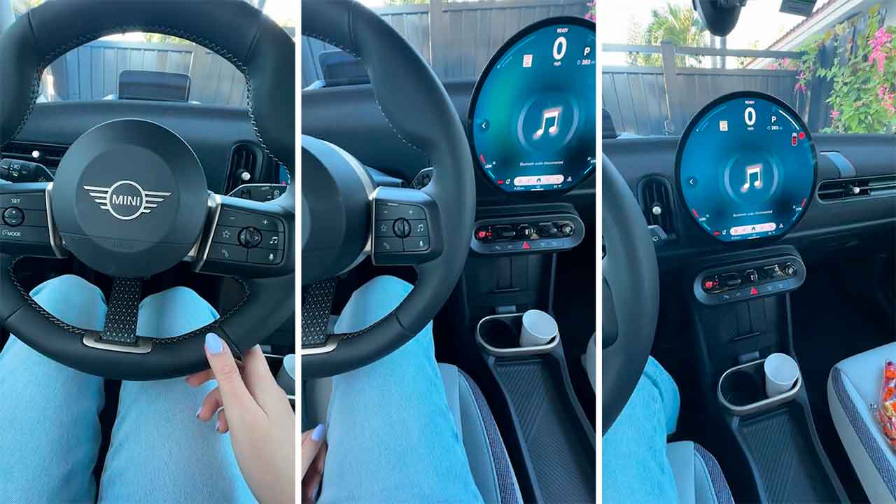 Wanita mengeluh soal mobil modern setelah masuk Mini Cooper: "Di mana tuas persneling?"