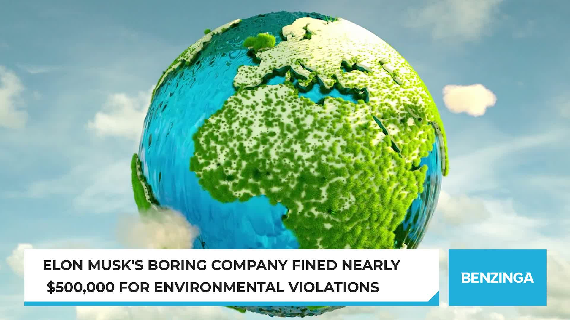 Elon Musk's Boring Company Fined Nearly $500,000 for Environmental ...