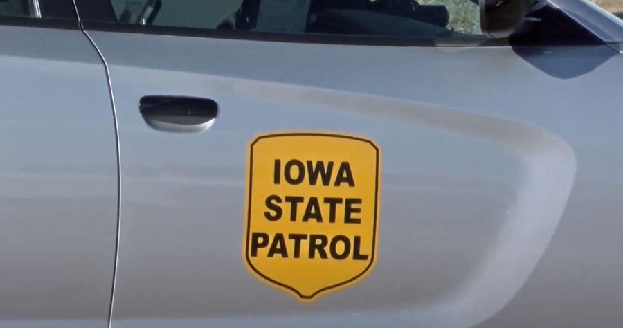 Audubon man hospitalized after a head-on collision with combine