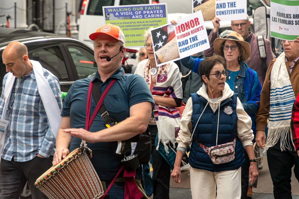 Call for justice: Faith leaders march between SF immigration offices to ...