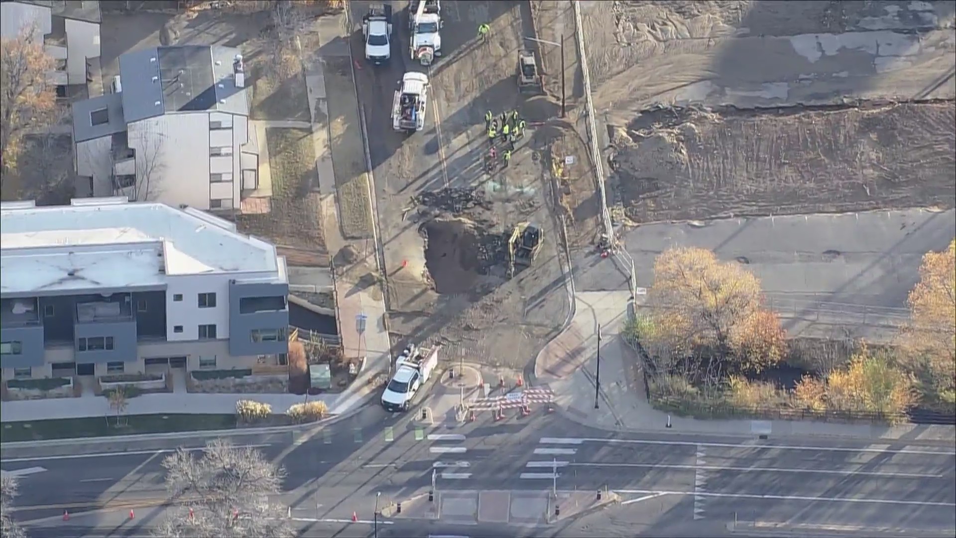 Crews repair water main break in Boulder