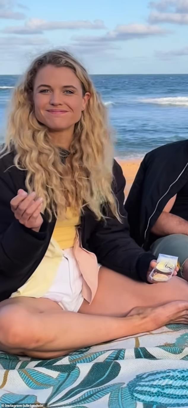 'G'Day, last day for me, on the beach! I want to say thanks to Palm Beach and Summer Bay and everyone involved for making my time so wonderful,' Juliet began