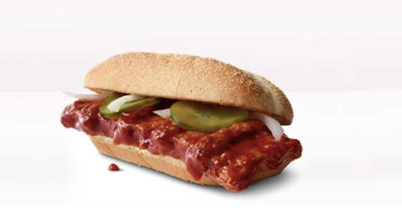 McDonald's FanFavorite McRib Returns Back, Legend!'(02)