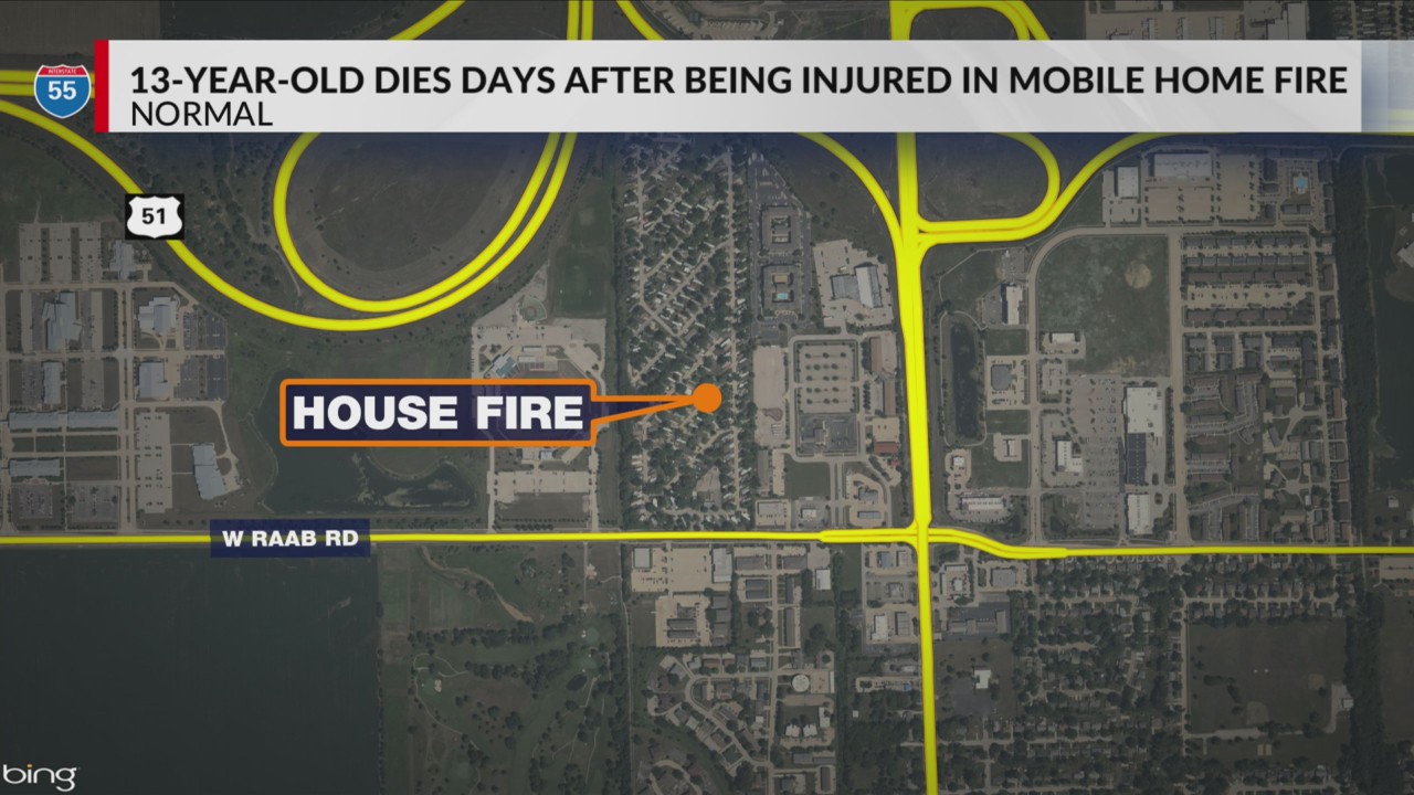 Normal teen dies days after mobile home fire
