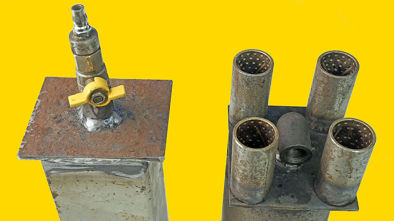 This oven runs completely on waste oil wait until you see what