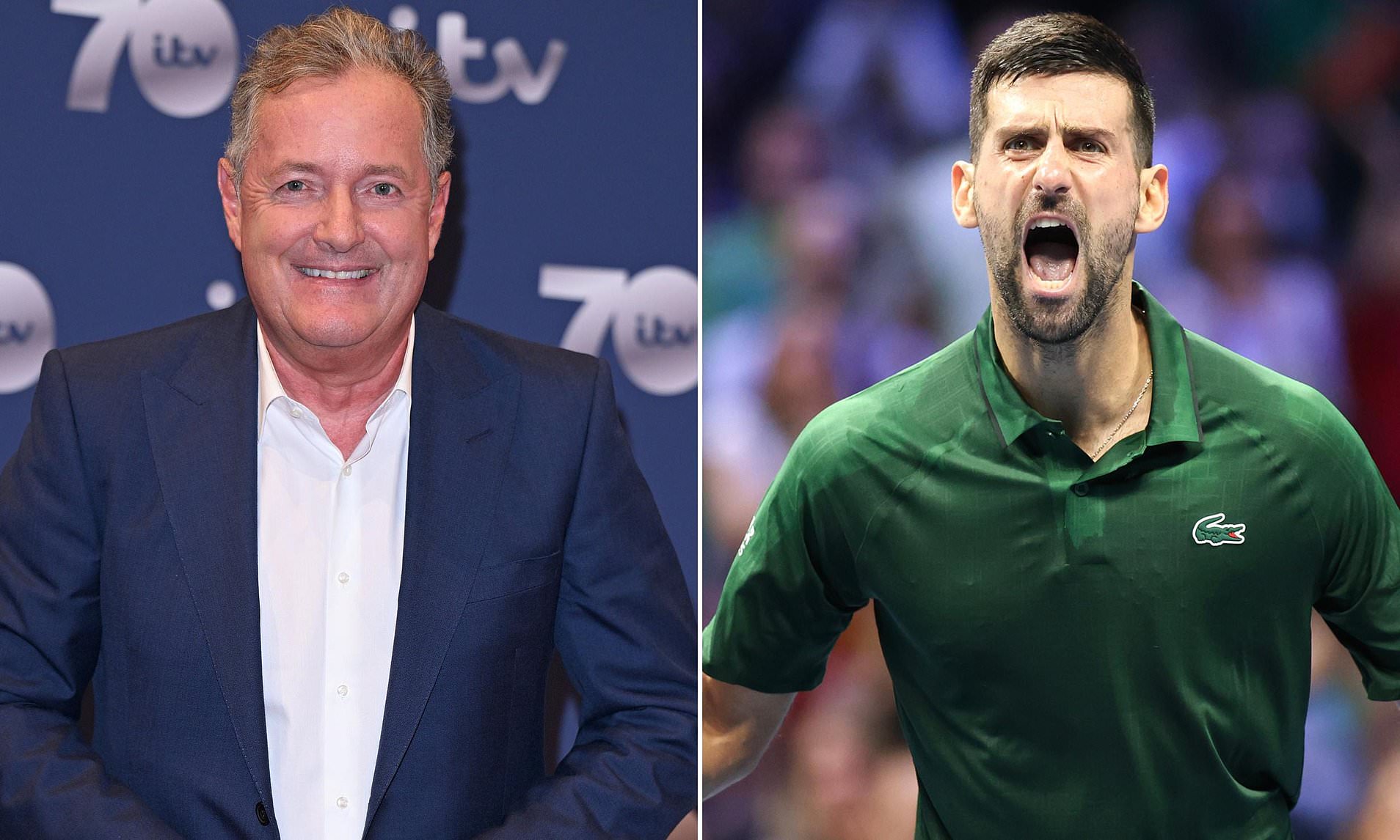 Piers Morgan apologises to Novak Djokovic after branding him a liar ...