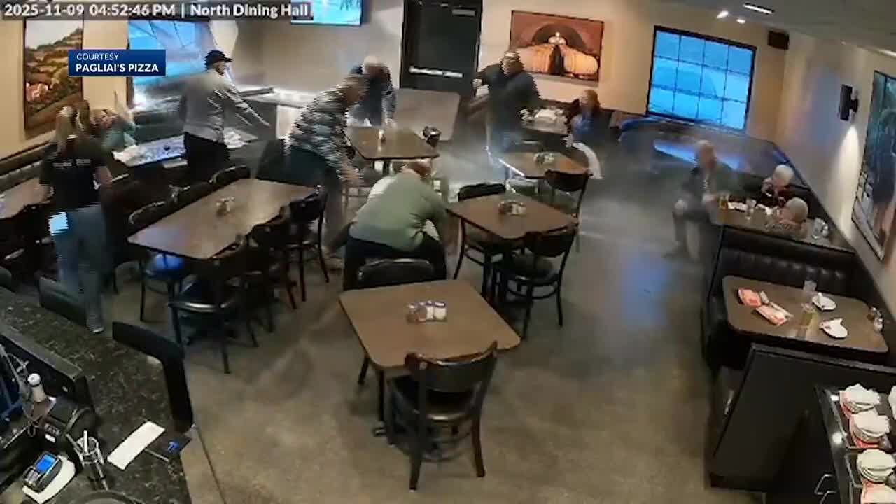 Des Moines man charged after driving truck through Pagliai’s Pizza