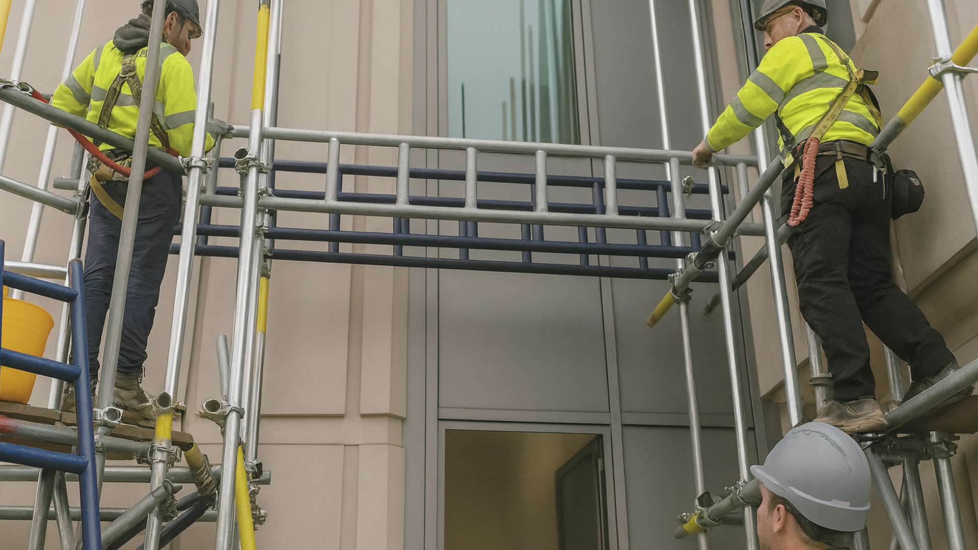 Heavy Beam Install and Coordination Work in Slough