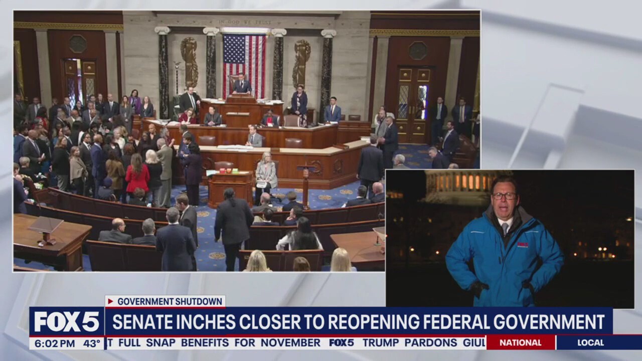 Senate inches closer to ending government shutdown
