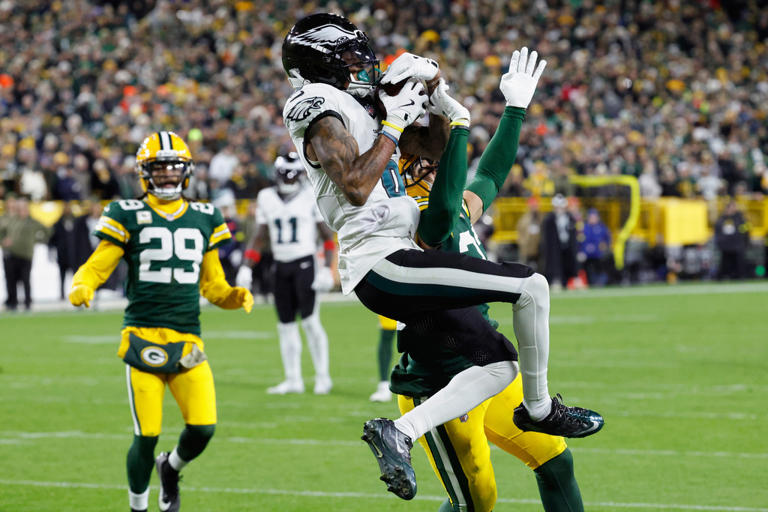 APTOPIX Eagles Packers Fútbol