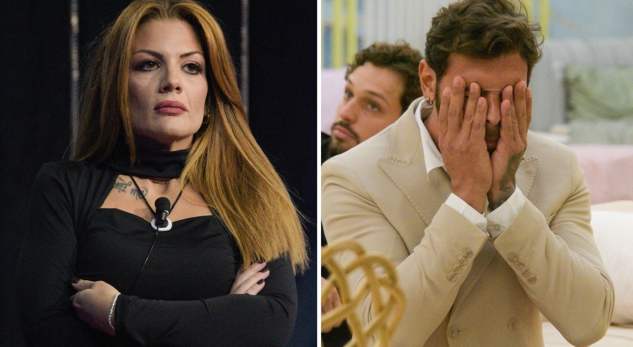 Grande Fratello, Valentina lascia Domenico in diretta. Lui scoppia a  piangere: «Da quando sto con lei non ho più amici»