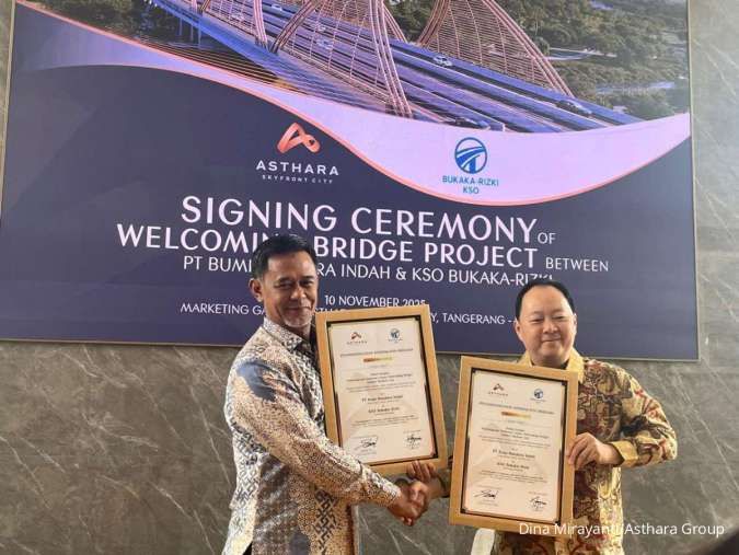 Asthara Bangun Jembatan Penghubung Kota Asthara Skyfront, Investasi Rp280 Miliar