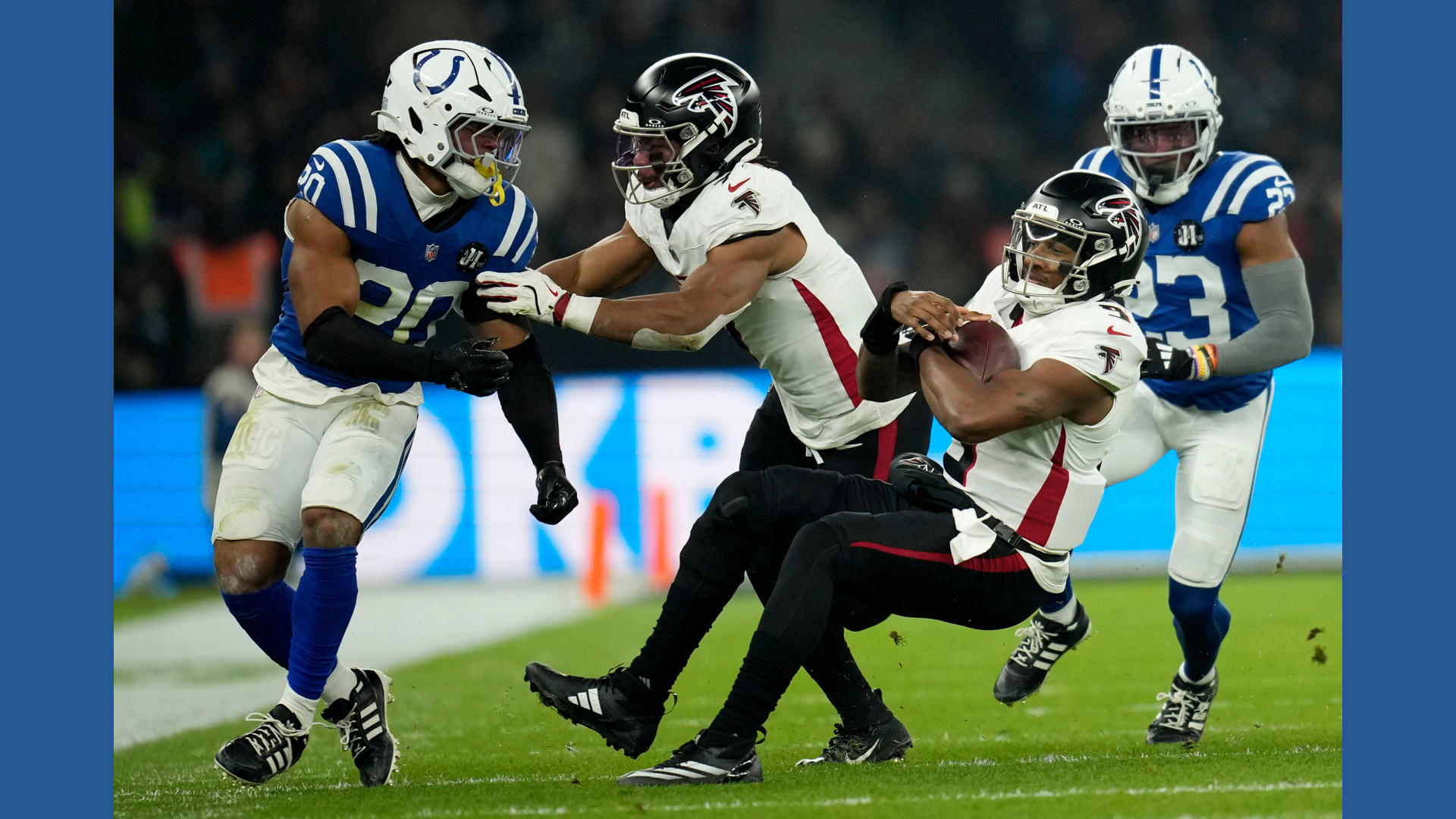 Falcons drop fourth straight game, fall to 3-6 on season