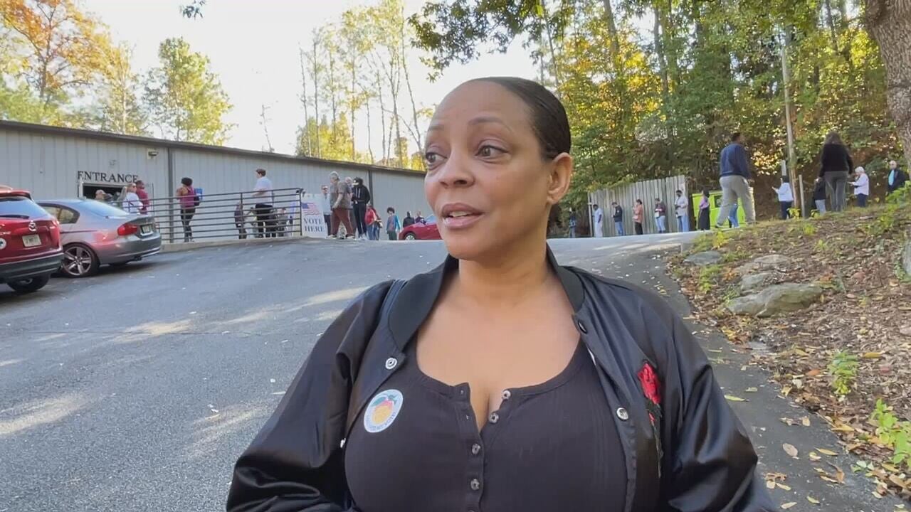 Voters faced uphill battle to do civic duty at Cobb polling place