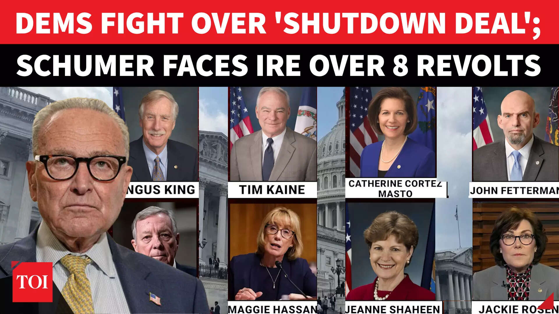 ‘Very Bad Night’: Democrats Turn On Schumer, Jeffries After 8 'Flip' On ...