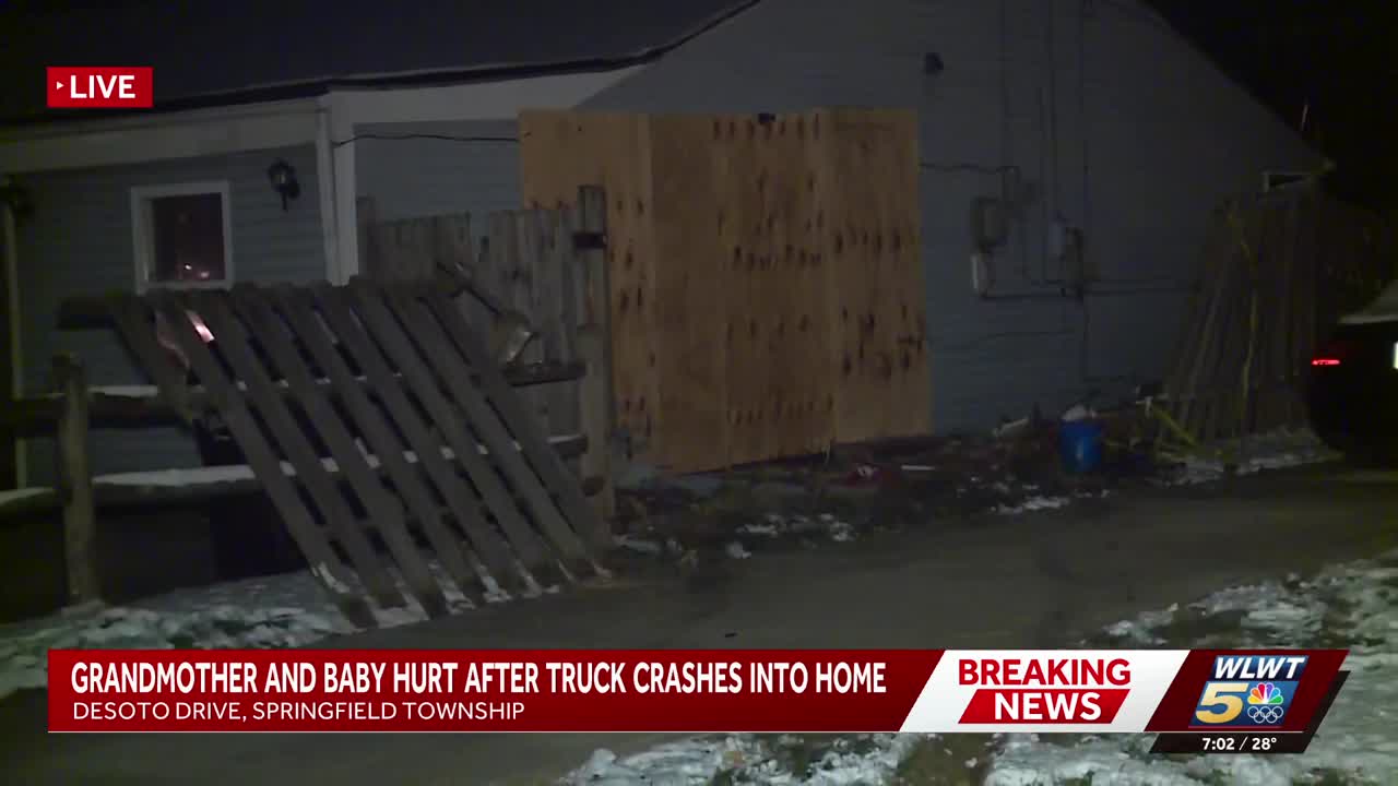 3 injured, driver arrested after car crashes into Springfield Township home