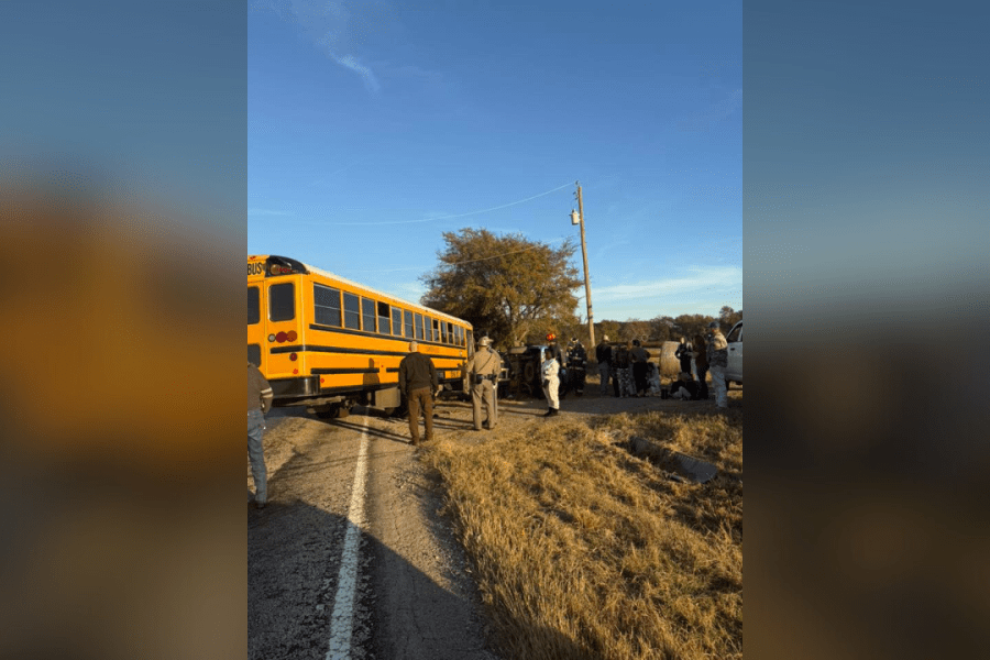 Canton ISD school bus involved in crash, no injuries reported