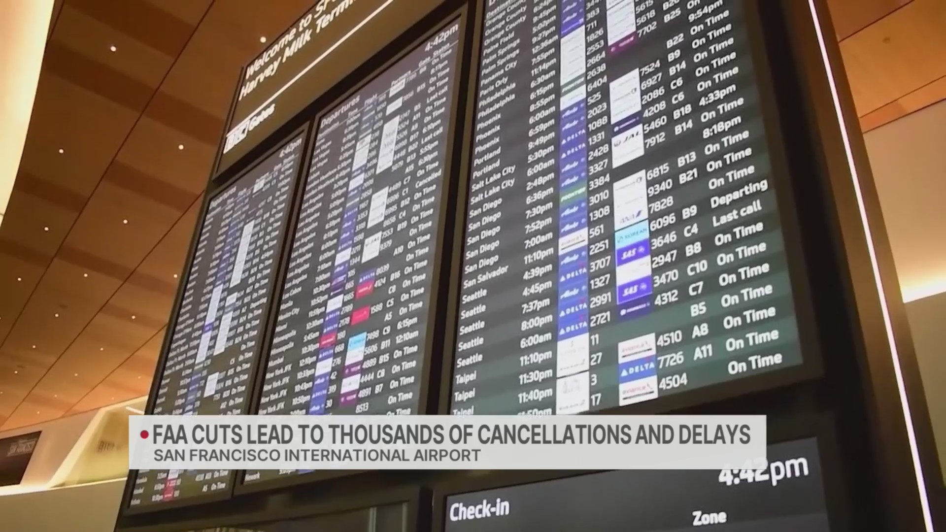 Cancellations, delays continue across Bay Area airports