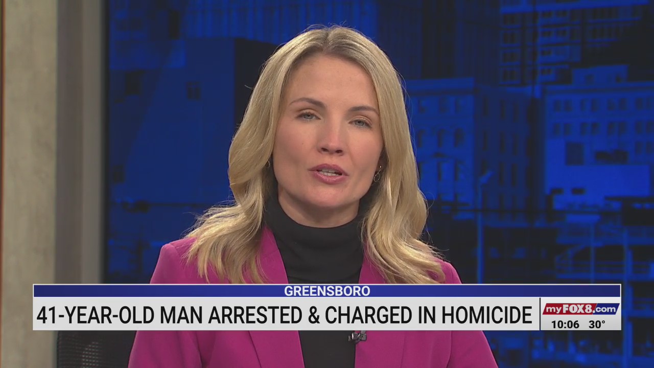 Man arrested, charged in connection to Greensboro homicide