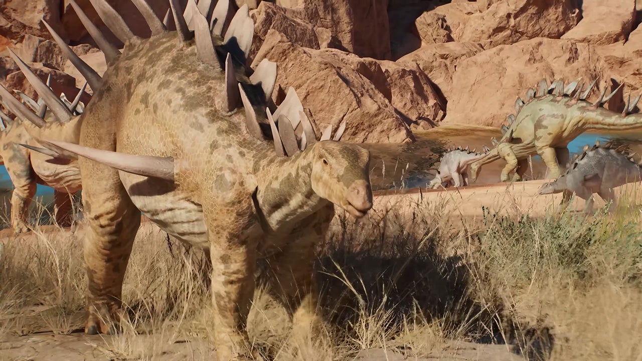 Jurassic World Evolution 3 - Official Kentrosaurus Trailer