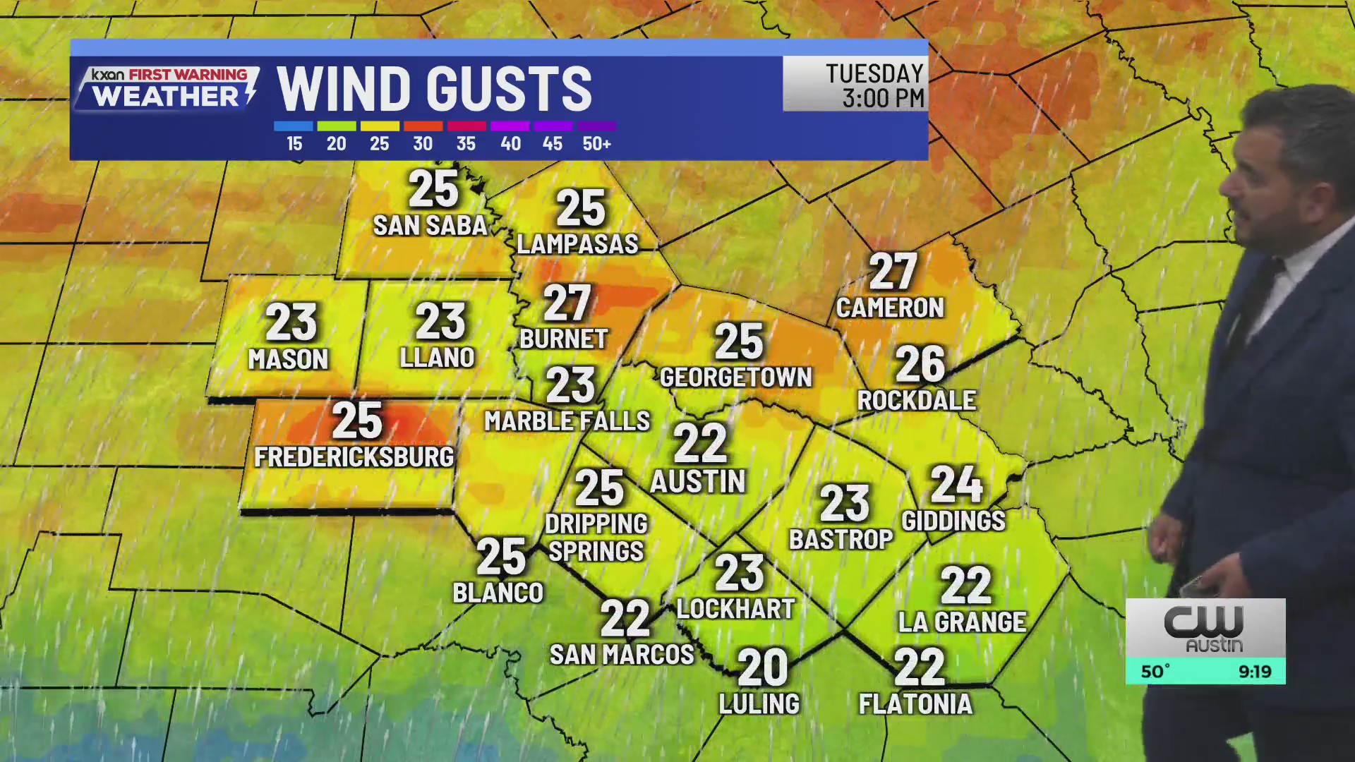 Red Flag Warning expanded for most of Central Texas Tuesday | Nov 10 ...