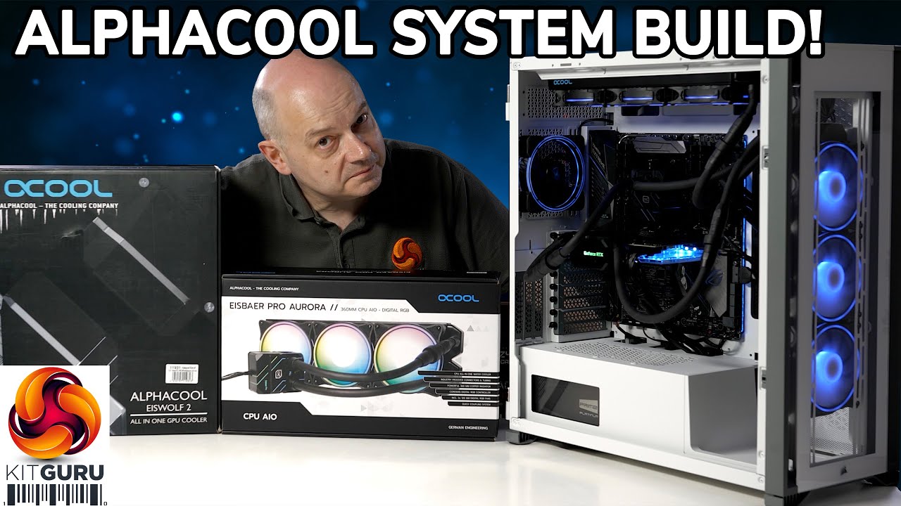 Leo builds an ALPHACOOL custom system!