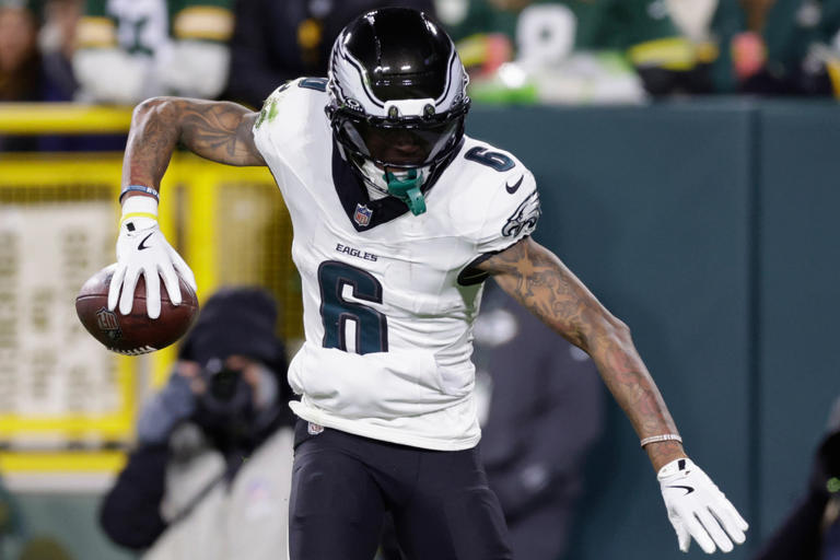 Fútbol americano de los Eagles y los Packers